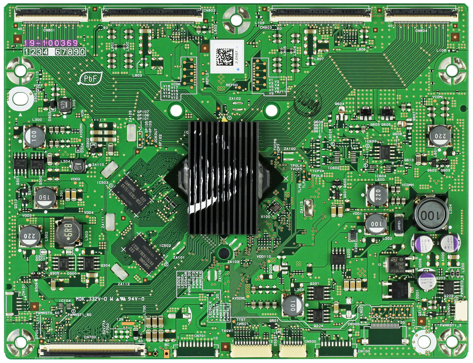 Panasonic / RCA 19-100369 T-Con Board